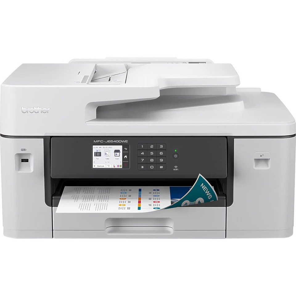 Brother MFC-J6540DWE EcoPro Ready Professional Wireless Inkjet Printer White