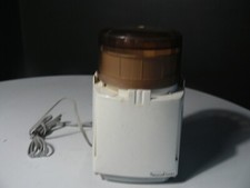 ROBOT MOULINETTE MOULINEX BLANC MARRON TYPE ME2B ANNEE 70 VINTAGE