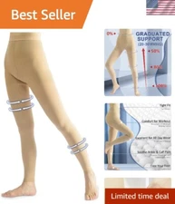 Post-Surgery Relief - Opaque Compression Pantyhose for Men & Women, 20-30 mmHg