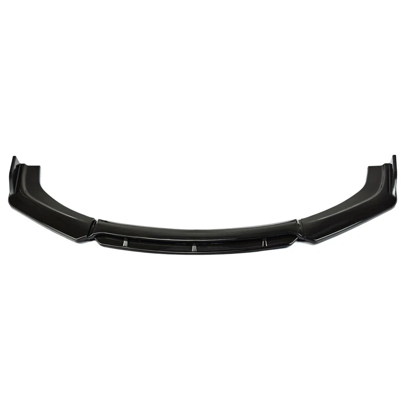 For Honda Accord Civic Front Bumper Lip Splitter Spoiler Side Skirts Gloss Black - Image 4 of 4
