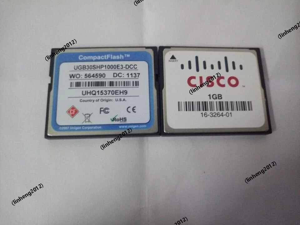 1PCS  Original Cisco 1GB Compact Flash CF card,Memor card - Image 2 of 4