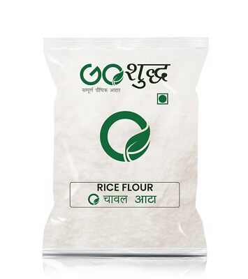 Goshudh Rice Flour, Chawal Atta Pack Of 500gm