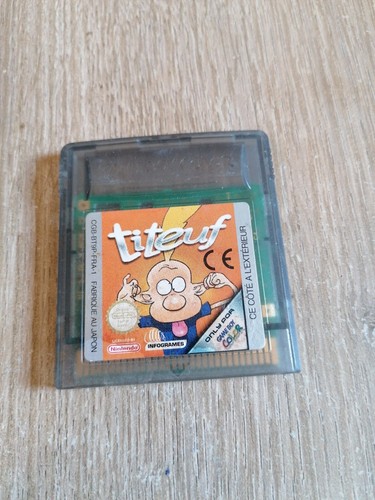Titeuf Gameboy Color GBC Nintendo PAL FR Titeuf Gameboy Color GBC Nintendo PAL FR