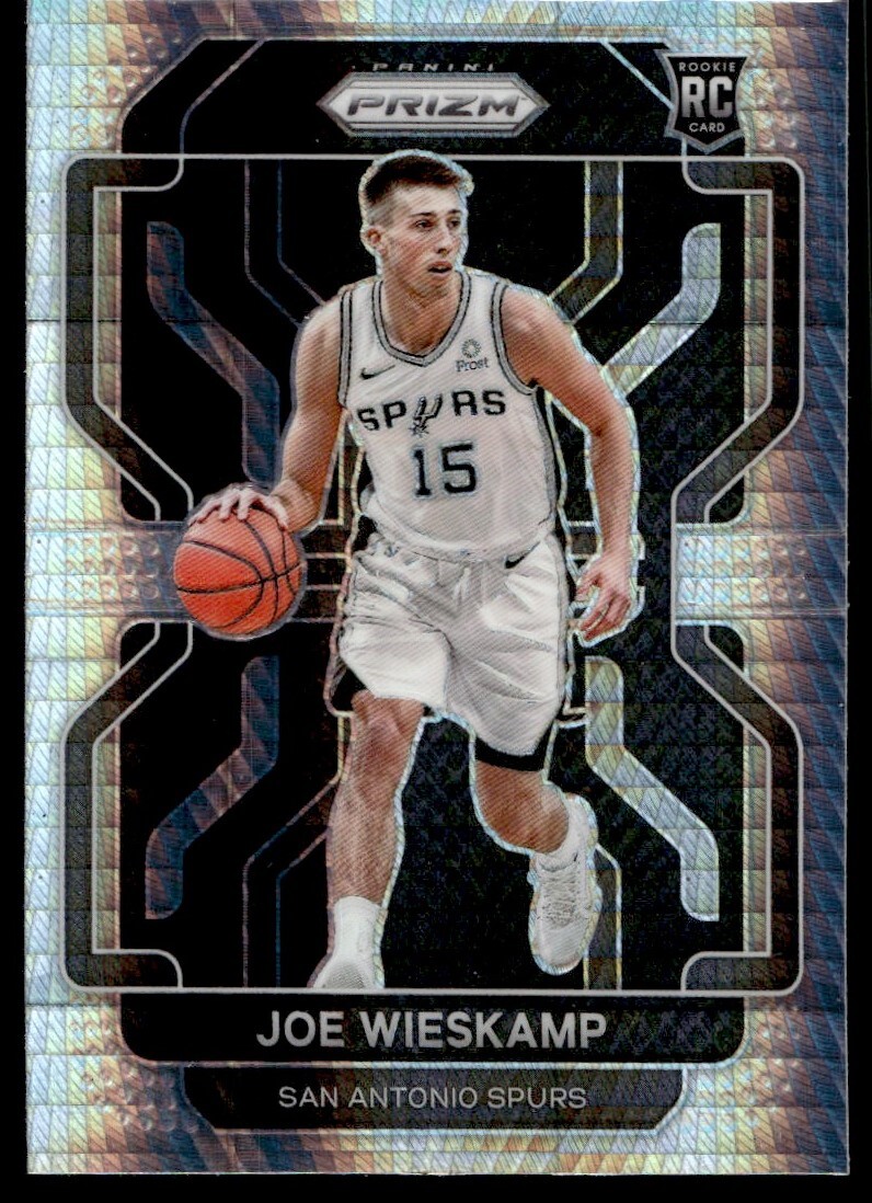2021-22 Panini Prizm Hyper Joe Wieskamp G20 San Antonio Spurs #322