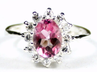 PURE PINK TOPAZ Sterling Silver Ring - Handmade • SR235 | eBay