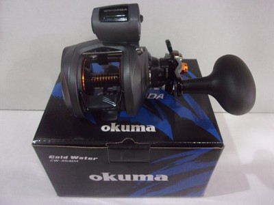 OKUMA COLD WATER CW-345DA LOW PROFILE  LINECOUNTER REEL  right hand  NIB