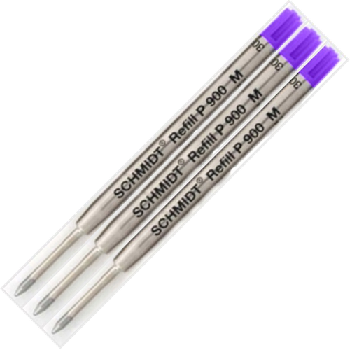 3 Pack Smith & Wesson Tactical Ballpoint Pen Purple Med Point Refills by Schmidt eBay