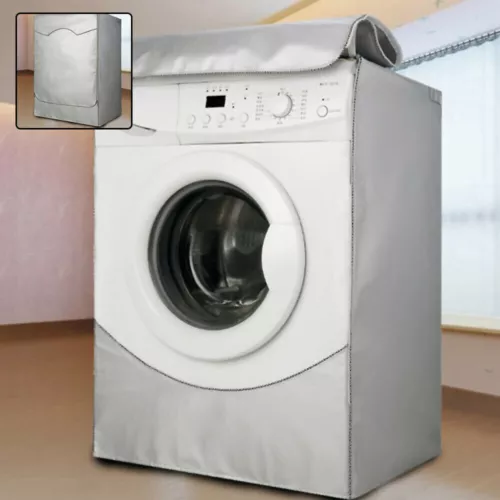 Waschmaschinenbezug 60x60x85 cm Schonbezug Trocknerbezug Waschmaschine Abdeckung - Bild 6 von 13