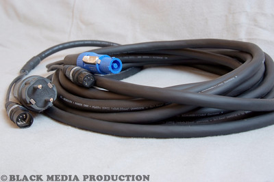 Hybridkabel SC-Monolith 1 Power DMX | Schuko/PowerCon, 5Pol DMX| 5m HiCon *NEU*