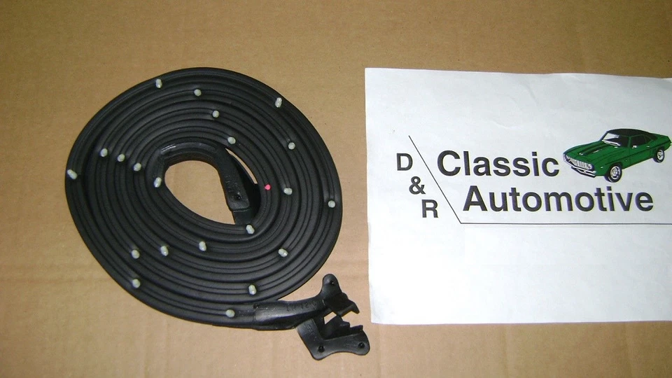 Weatherstrip 15pc Door/Pillar/Trunk/Vertical/U-Jamb/Vent/Channel Run Convertible Foto 2 de 4