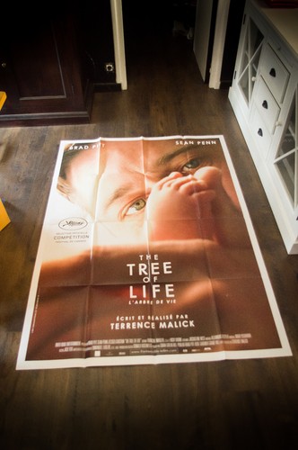 THE TREE OF LIFE Malick French Grande Vintage Movie Poster Original 2011