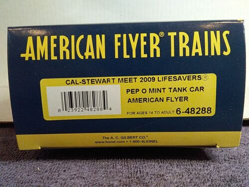 AMERICAN FLYER Cal-Stewart 7 Car Lifesavers Tank Car Set - Picture 9 of 21