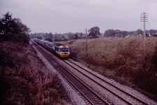1979 British Rail Diesel Loco Railway Slide Ref 6391