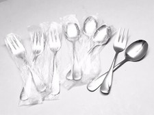 4 Set Premium Stainless Steel Children Flatware New