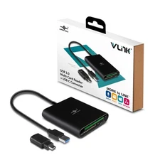 Vantec VLink USB 3.0 Multi-Card Reader plus USB-C converter
