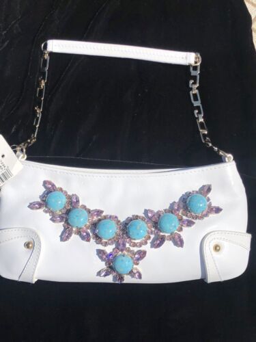 Dolce & Gabbana D&G Black Leather Baroque D Ring Shoulder Dolce & Gabbana D&G Black Leather Baroque D Ring Shoulder
