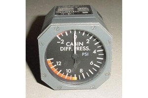 33135-02, Airbus A300 Cabin Differential Pressure Indicator