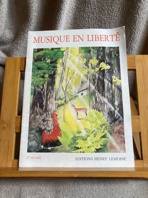 Musique en Liberté 1er recueil partition piano éditons Henry Lemoine - Photo 1/4