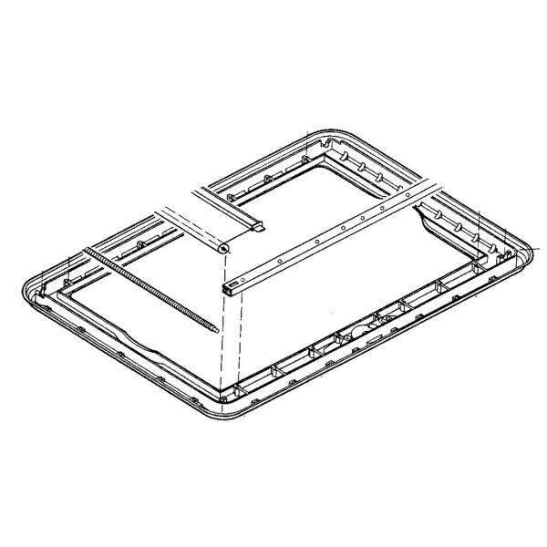 Innenrahmen Ohne Anbauteile Grau FüR Heki 1-image