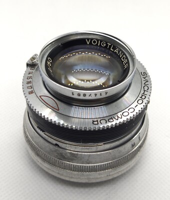 Super seltenes Vintage Objektiv Voigtländer Ulltron 50mm f2.0 Leica M39 RF gekoppelt
