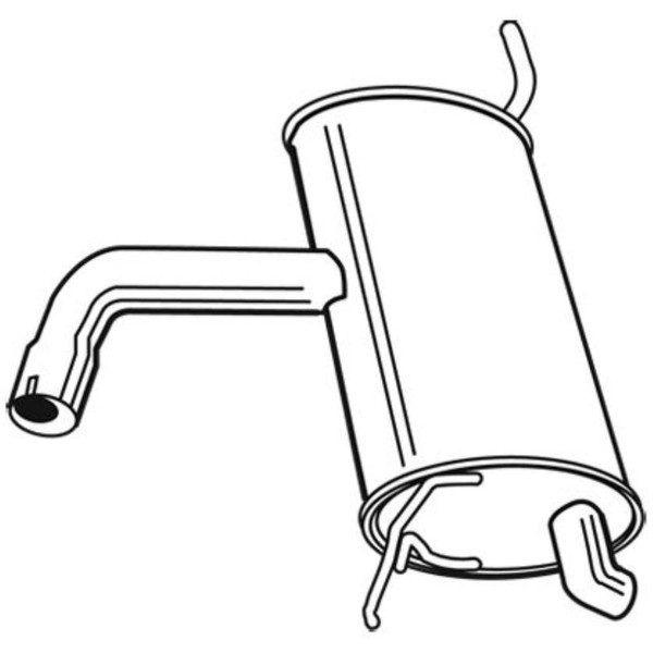 Walker EndschalldäMpfer SchalldäMpfer Hinten FüR VW Golf VI 1.6 1.2 TSI-image