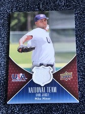 2009 Upper Deck USA Baseball Mike Minor Patch