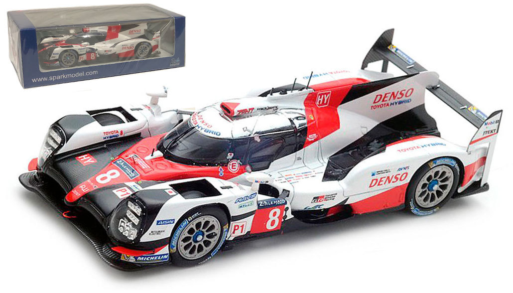 SPARK 1/43 S5804 トヨタ TS050 #8 2017ルマン8位ブエミ
