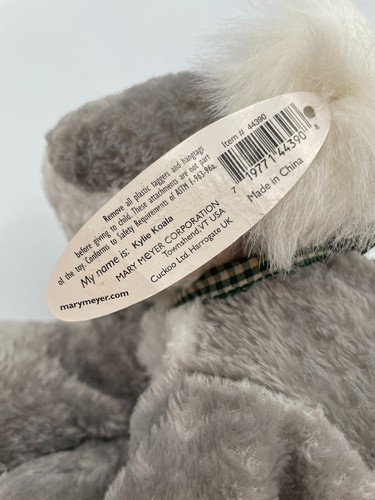 New Mary Meyer Flip Flops Koala Plush Gray Grey Bear Floppy Beanbag 12" Tags - Picture 10 of 13