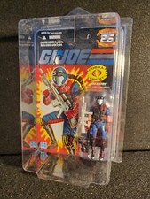 GI Joe 25th Anniversary COBRA VIPER 3.75 Figure w Case 2008 Hasbro