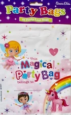 Party loot bags with handles, 10 pack, various themes, Simon Elvin, brand new