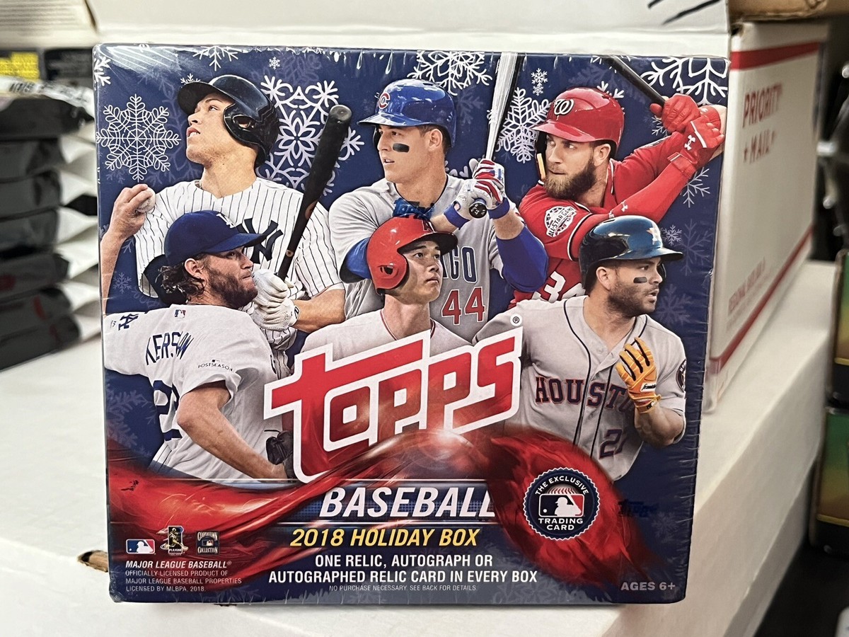 2018 Topps Holiday Box | eBay