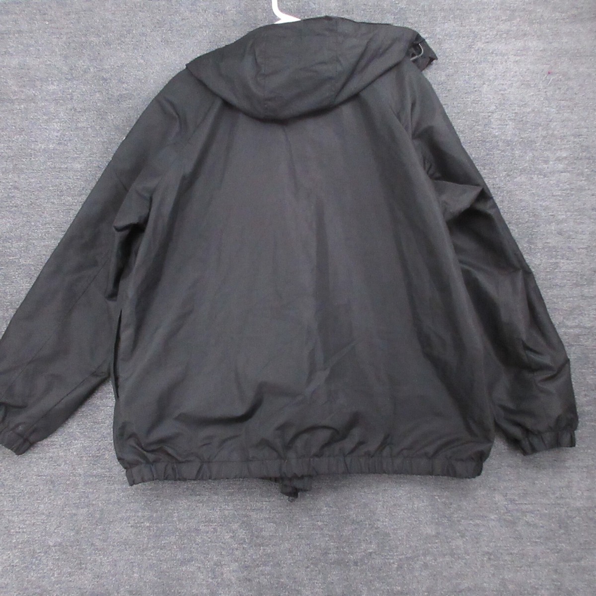 Members Only Jacket Mens XL Black Windbreaker NASA Space USA