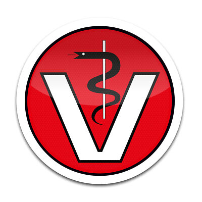 9, 5cm Pegatina Veterinaria Adhesivo Interior Médico Medicina R025-3 - Foto 6