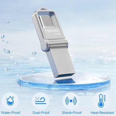Metal Mini USB Sticks 3.0 Type C 2 In 1 32GB 64GB Wholesale 1/10pcs Memory Stick