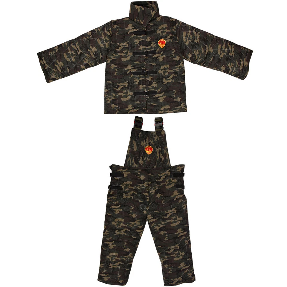 Traje de Mordedura de Entrenamiento para Perros Fuerte Protección de Cuerpo Completo Chaqueta a Prueba de Desgarros Pitbull Foto 3 de 4