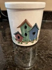 Roseville Pottery Bird House Utensil Holder