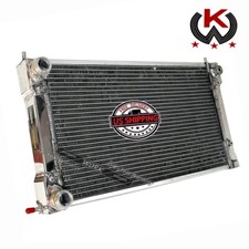 Aluminum Radiator For Vw Golf Mk Ii Mk2 Gti Scirocco Rabbit Cabriolet 1.6 1.8 Mt