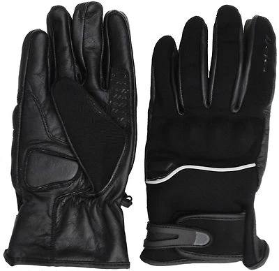 Roleff Racewear Motorradhandschuhe - Sommer Handschuhe aus Leder/ Textil, M-3XXL