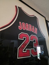 Michael Jordan Nba Framed Jersey Signed Autograph