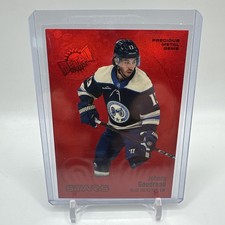 2022-23 Skybox Metal Universe Stars PMG Red 22/100  Johnny Gaudreau
