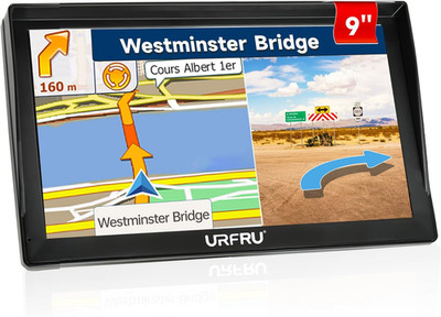 GPS Navigator for Car Truck RV Pickup, 2026 Offline Map with Free Updates , 9-In