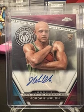 2023-24 Topps Chrome - Certified Rookie Autographs Jordan Walsh #CRA-JOW Auto