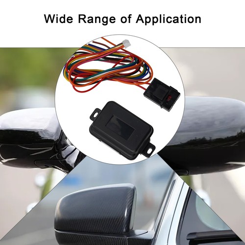 Fold Rear View Mirror Black Car Fold Side Rear View Mirror Brand New - Picture 12 of 12