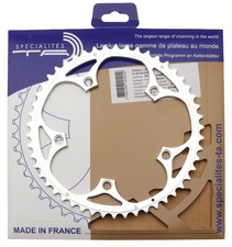 Specialites TA Alize Outer Chainring 50T 130 BCD 10-9s 5 Bolt Polished NOS NEW