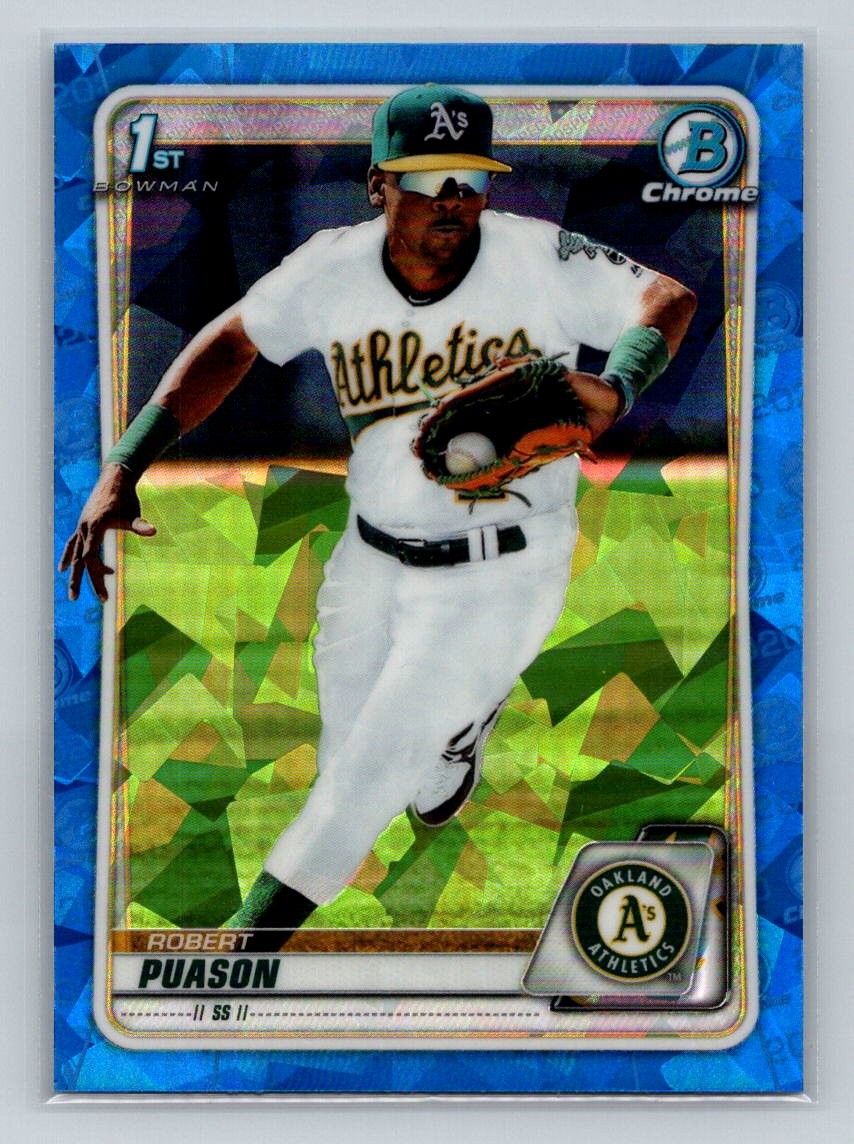 2020 Bowman Sapphire #BCP-145 Robert Puason