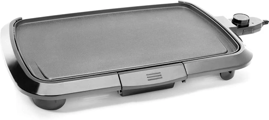 Chefman Electric Immersible Flat Griddle Temperature Control Dishwasher Safe