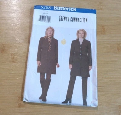 BUTTERICK Sewing Pattern 5268 Women Jacket Coat Pants Skirt Suit 6/8/10 UNCUT - image 1 of 4