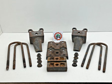 1973-1977.5 Ford F250 Highboy Rear Dana 60 U Bolt Lift Blocks Set Complete
