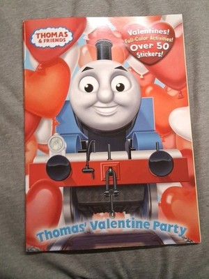 THOMAS & FRIENDS VALENTINE PARTY Activity Stickers By W. Awdry & Jim Durk NEW