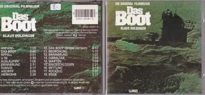 Klaus Doldinger   (Die Original Filmmusik) Das Boot CD Soundtrack / OST